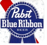 beer sticker from Pabst MKE Brewery (Captain Pabst Pilot House) ( WI-PAB-STI-2 )