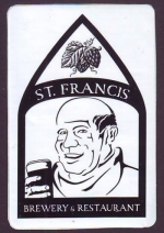 beer sticker from Saint Germain Brewing Co. ( WI-STFR-STI-1 )