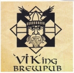 beer sticker from Viking Brewing Co ( WI-VIKN-STI-1 )