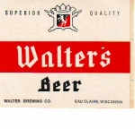 beer sticker from Walter Bros. Brewing Co. ( WI-WALE-STI-1 )