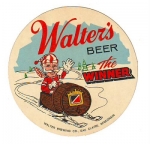 beer sticker from Walter Bros. Brewing Co. ( WI-WALE-STI-2 )