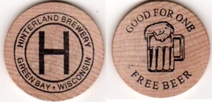 beer token/coin from Grumpy Troll Brewpub  ( WI-GREE-TOK-1 )