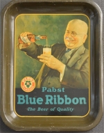 beer tray from Pabst MKE Brewery (Captain Pabst Pilot House) ( WI-PAB-TRY-1 )