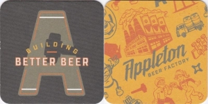 beer coaster from Appleton Brewing & Malting Co. ( WI-APBF-4 )