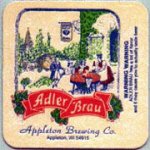 beer coaster from Aqualand Ale House ( WI-APPL-1 )