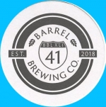 beer coaster from Bartl (Franz Bartl) Brewing Co. ( WI-BARR-2 )