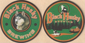 beer coaster from Black River Brewery & Pub  ( WI-BHUS-1 )