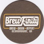 beer coaster from Brewing Projekt, The ( WI-BRFN-1 )