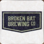 beer coaster from Buffalo Water Beer Co. ( WI-BROK-3 )