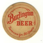 beer coaster from Calumet Brewing Co. ( WI-BUR-8 )