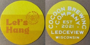 beer coaster from Commerce Street Brewery ( WI-COCO-1 )