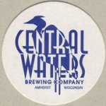 beer coaster from Central Waters Brewing Co. Milwaukee ( WI-CWBC-1 )