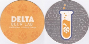 beer coaster from Denmark Brewing ( WI-DELT-2 )