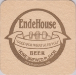 beer coaster from Enlightened Brewing ( WI-ENDE-1 )