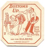 beer coaster from Explorium Brewpub ( WI-EUL-2 )