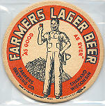 beer coaster from Fat Boy Beverage Co ( WI-FAR-1 )