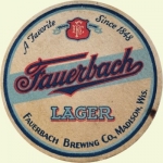 beer coaster from Fermentorium, The ( WI-FAU-1 )