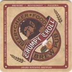 beer coaster from Gutsch Brewing (Products) Co. ( WI-GRUM-13 )