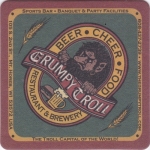 beer coaster from Gutsch Brewing (Products) Co. ( WI-GRUM-2 )