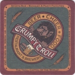 beer coaster from Gutsch Brewing (Products) Co. ( WI-GRUM-2A )