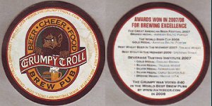 beer coaster from Gutsch Brewing (Products) Co. ( WI-GRUM-4 )