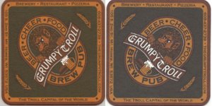 beer coaster from Gutsch Brewing (Products) Co. ( WI-GRUM-5 )