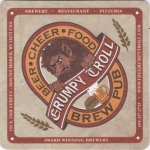 beer coaster from Gutsch Brewing (Products) Co. ( WI-GRUM-7 )