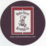 beer coaster from Indeed Brewing Co. ( WI-HYDR-2 )