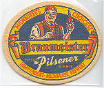 beer coaster from Inland Seas Beer Co ( WI-IND-7 )