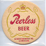 beer coaster from LaBelle Brewing Co. ( WI-LAC-6 )