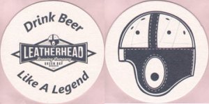 beer coaster from Legends Brewhouse & Eatery ( WI-LEAT-2 )