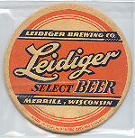 beer coaster from Leinenkugel (Jacob Leinenkugel) Brewing Co. ( WI-LEI-1 )