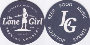 beer coaster from Longnecks Brew Pub & Restaurant ( WI-LGIR-2 )