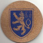 beer coaster from Littleport Brewing Company ( WI-LION-1 )