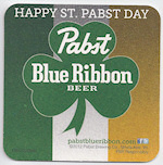 beer coaster from Pabst Brewing Co. (Phillip Best, Premier-Pabst) ( WI-PAB-166 )