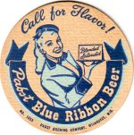 beer coaster from Pabst Brewing Co. (Phillip Best, Premier-Pabst) ( WI-PAB-29A )