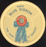 beer coaster from Pabst Brewing Co. (Phillip Best, Premier-Pabst) ( WI-PAB-30 )