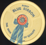 beer coaster from Pabst Brewing Co. (Phillip Best, Premier-Pabst) ( WI-PAB-30A )