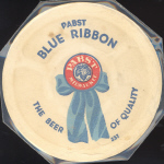 beer coaster from Pabst Brewing Co. (Phillip Best, Premier-Pabst) ( WI-PAB-31 )