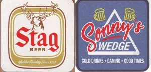 beer coaster from Pabst Brewing Co. (Phillip Best, Premier-Pabst) ( WI-PAB-415 )