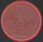 beer coaster from Pabst Brewing Co. (Phillip Best, Premier-Pabst) ( WI-PAB-82 )