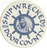 beer coaster from Shullsburg Brewery ( WI-SHIP-1 )