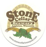 beer coaster from Stonefly Brewing Co. ( WI-STON-3 )