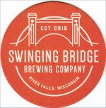 beer coaster from SwitchGear Brewing Co. ( WI-SWIN-1 )