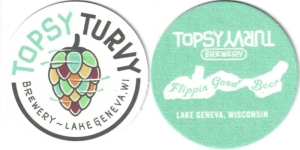 beer coaster from Torzala Brewing Co. ( WI-TOPS-2 )