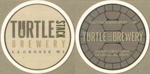 beer coaster from Twin Ports Brewing Co. ( WI-TURT-1 )